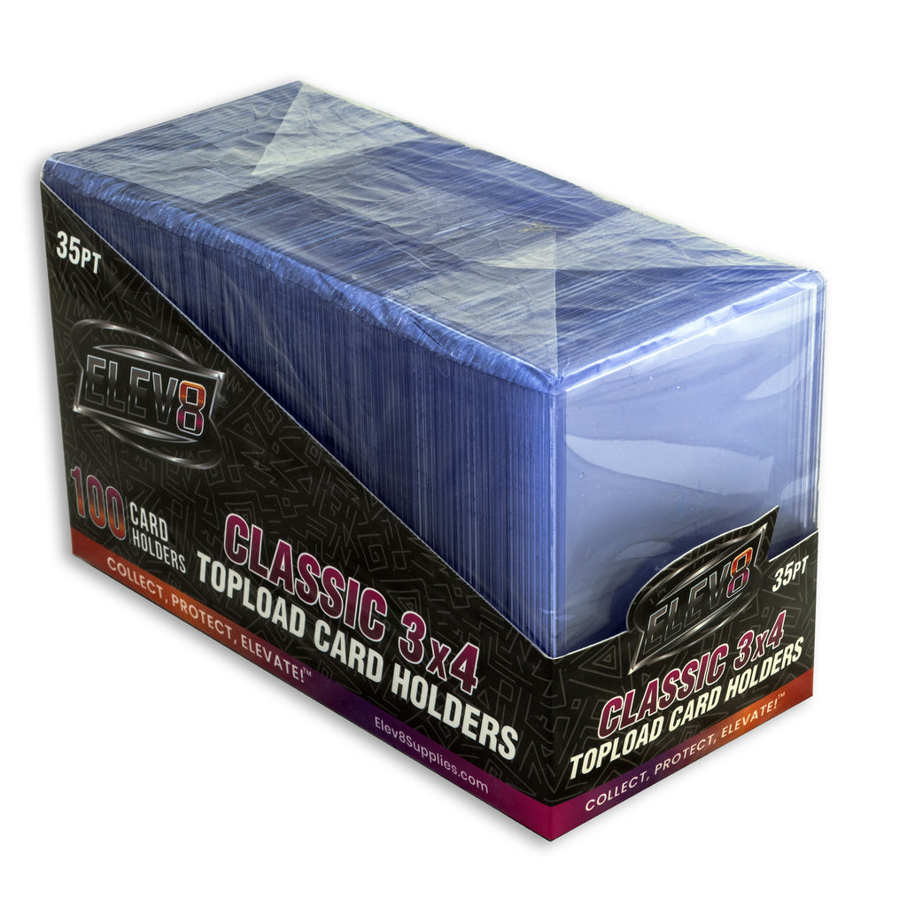 3" x 4" Classic Topload Card Holders