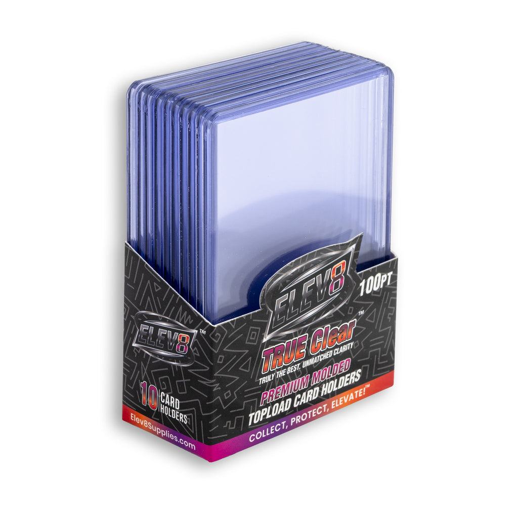 TRUE Clear Premium Molded Topload Card Holder