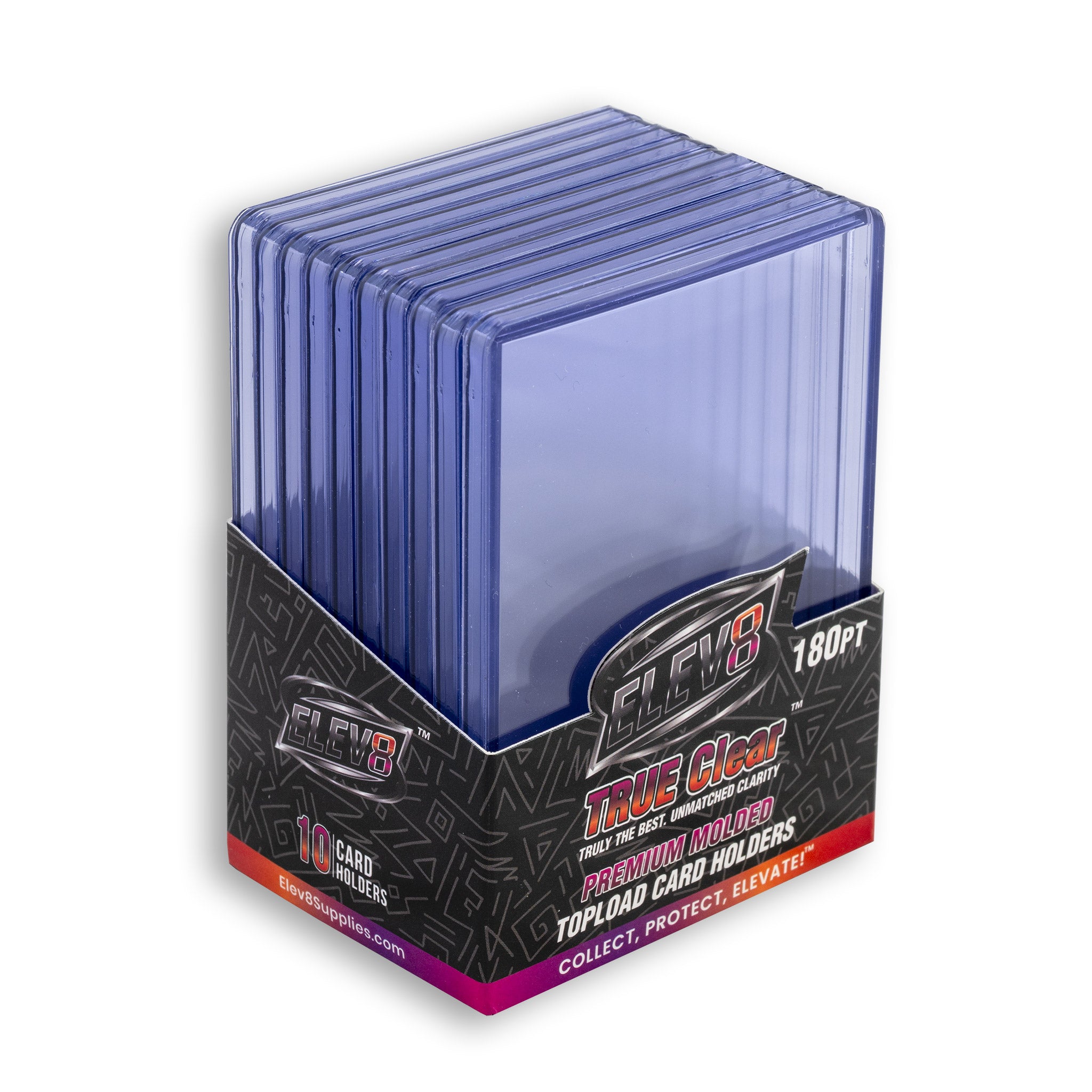 TRUE Clear Premium Molded Topload Card Holder