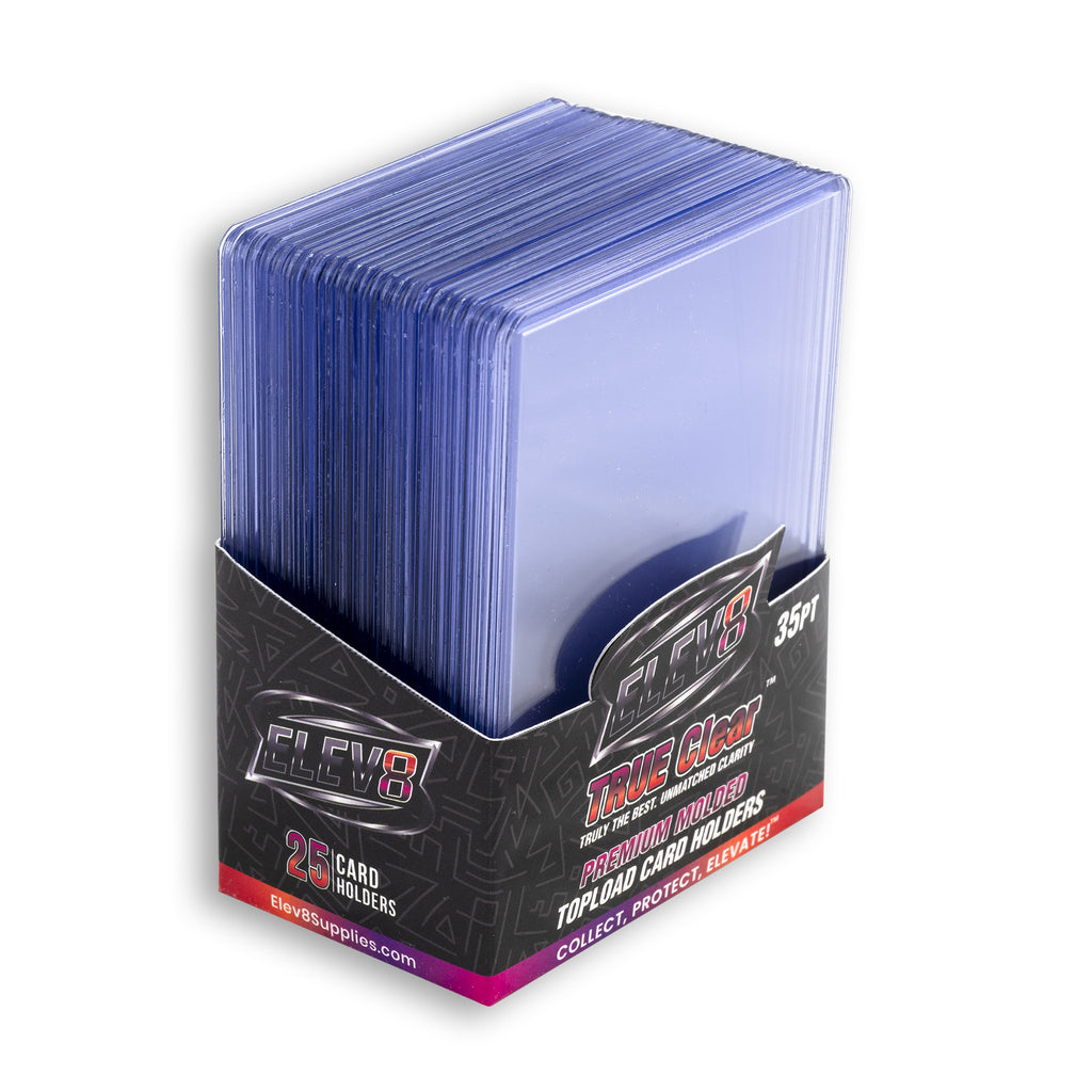 TRUE Clear Premium Molded Topload Card Holder