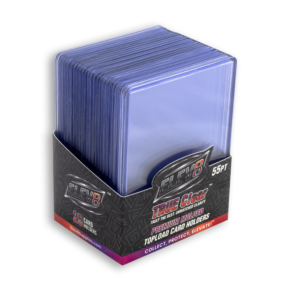 TRUE Clear Premium Molded Topload Card Holder